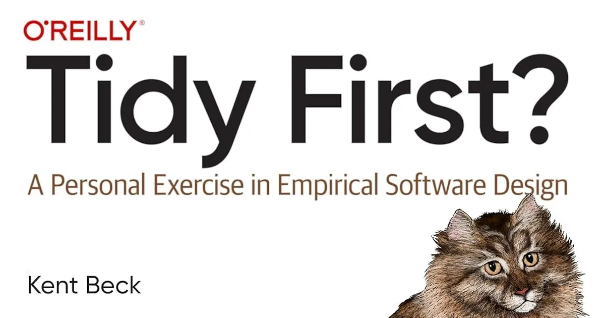 "Tidy First?" book cover