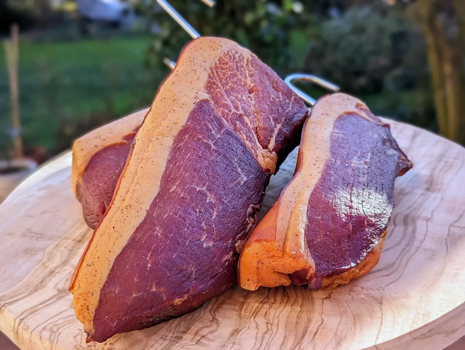 smoked and dried ham